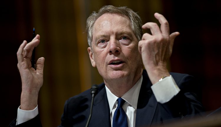 Trump officials hit China as a transition for the president emerged in the US

