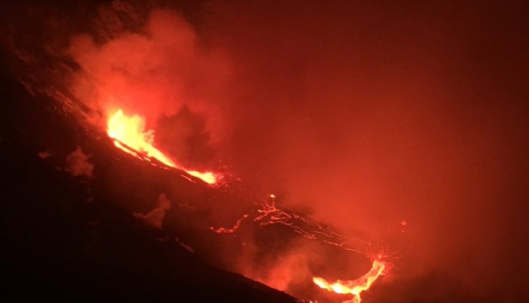 Biggest eruption since 2018 - watts with it?

