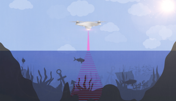 Mapping the entire ocean floor - from the sky?

