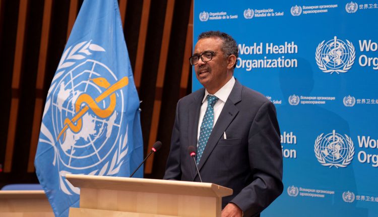 The World Health Organization is holding a press conference on the Covid pandemic

