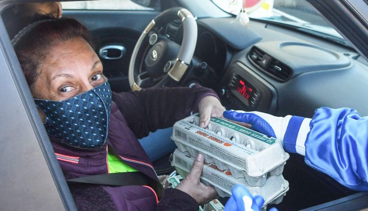 Unemployment claims are falling slightly as Congress works on more incentives

