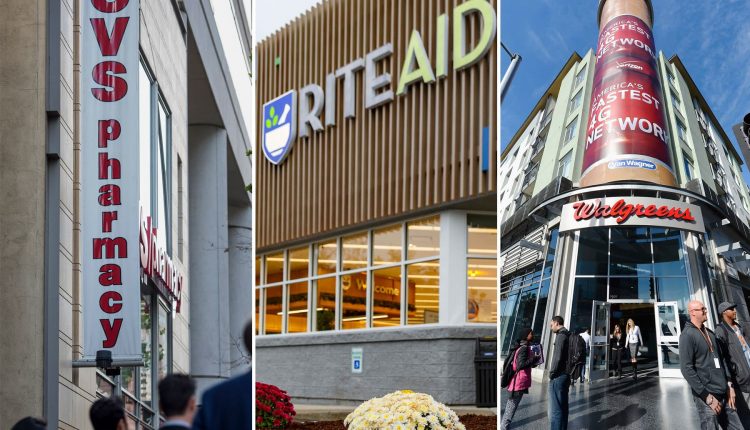 CVS, Walgreens und Rite Aid haben ein neues Spielbuch
