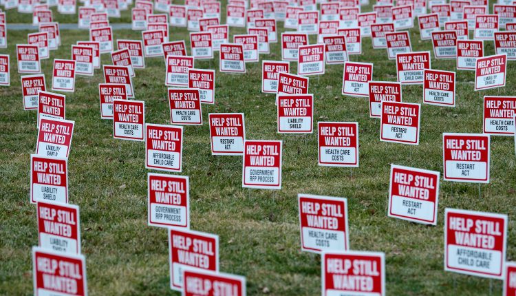 Weekly jobless claims have changed little, despite signs of slower recruitment

