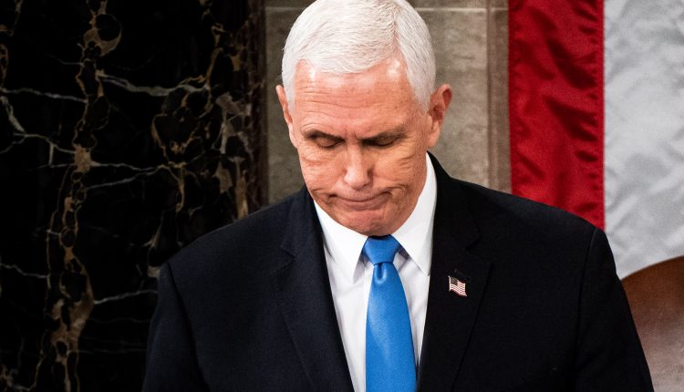 Mike Pence rejects Trump's call to topple Biden's election


