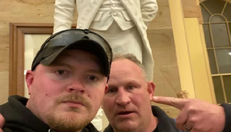 Jacob Fracker, a sergeant in the Virginia National Guard, was charged with a riot in the U.S. Capitol

