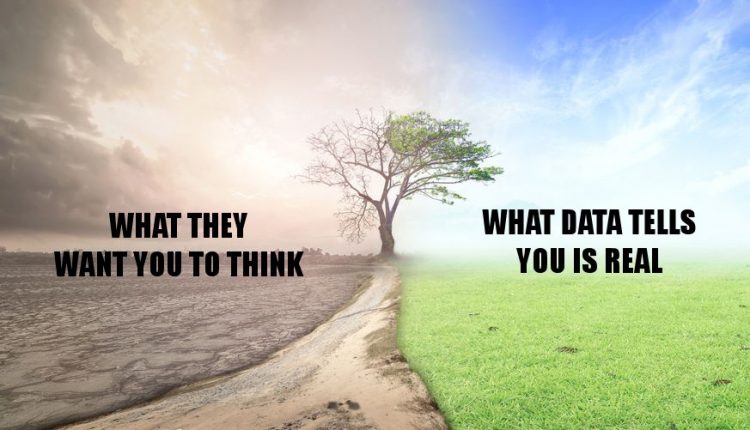 In order to promote the climate alarm, good news is regularly presented as a disaster - what goes with it?

