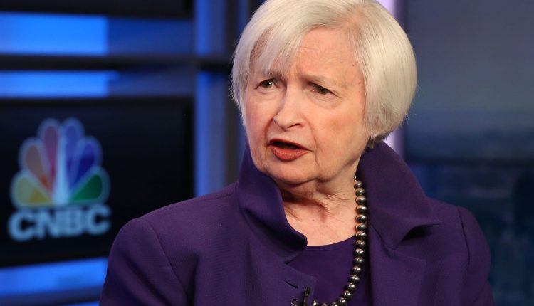 Treasury Secretary Janet Yellen is pushing for a big boost and sees a greater risk of not doing enough

