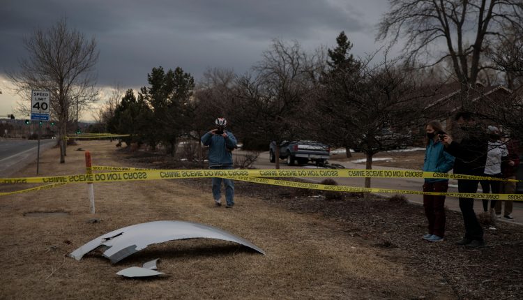 The FAA orders inspections of the Boeing 777 after an engine failure on the United flight

