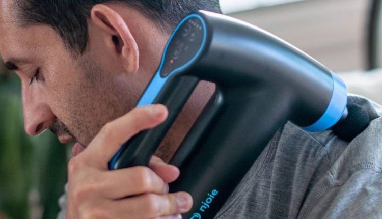 The Njoie Nforce Percussion Massage Gun

