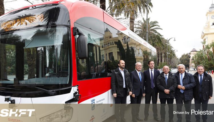 Self-driving electric buses are here and drive around Malaga

