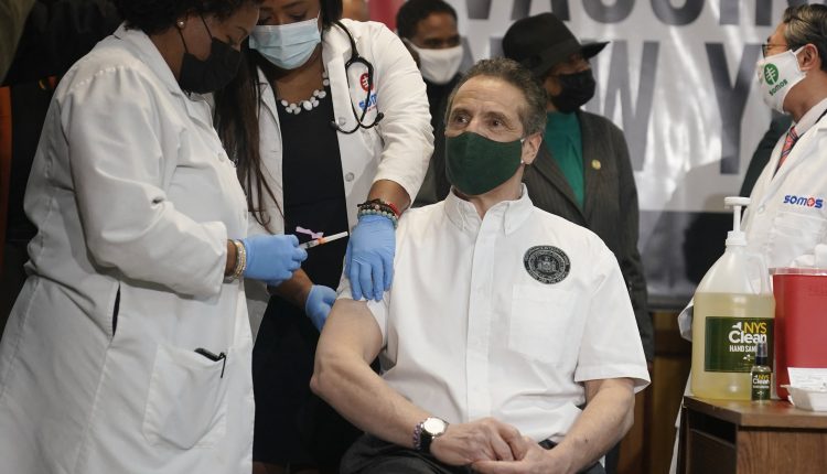 According to Governor Cuomo, New York should allow people over the age of 50 to get approval for Covid vaccines

