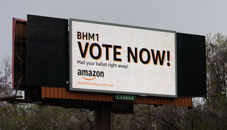Amazon's PR campaign ahead of the union vote shows how concerned it is

