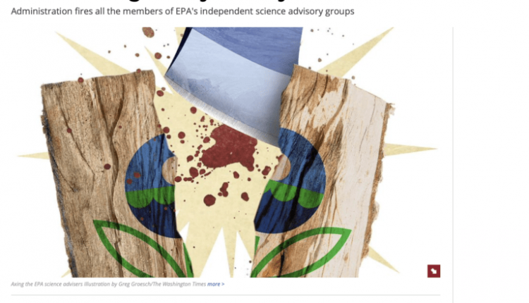 Do you nominate members for the EPA's Independent Scientific Advisory Boards - Watts Up With That?

