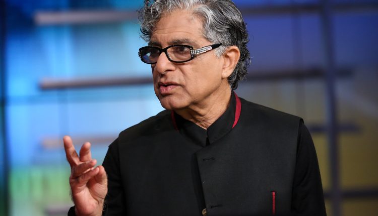 Deepak Chopra says he wants to raise awareness of psychedelics as a potential source for healing the mind and body

