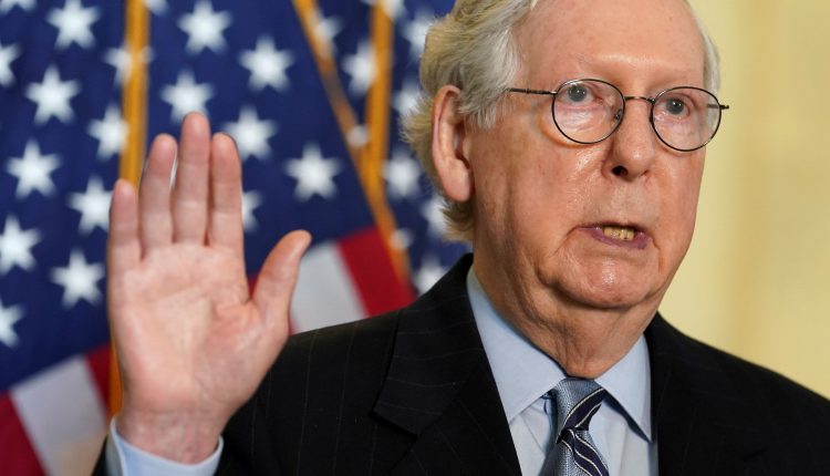 According to Mitch McConnell, the bill should cost up to $ 800 billion

