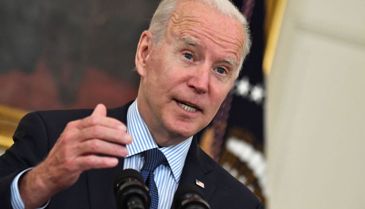 Joe Biden speaks about unemployment insurance following the April job report

