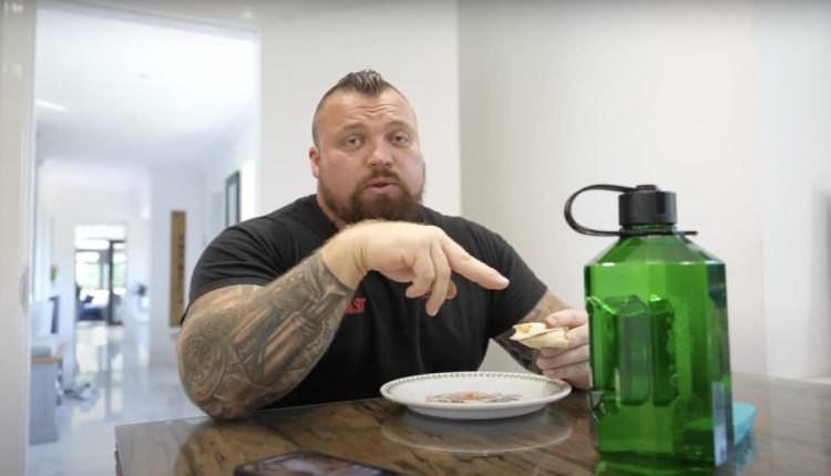Here's How Eddie Hall is Eating Ahead of His Return to Strongman in 2022
