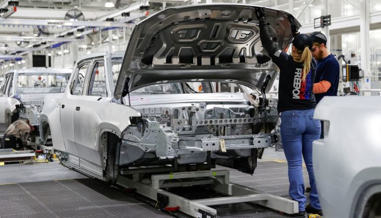 Rivian shares hit a 52-week low after the company missed its 2022 production target

