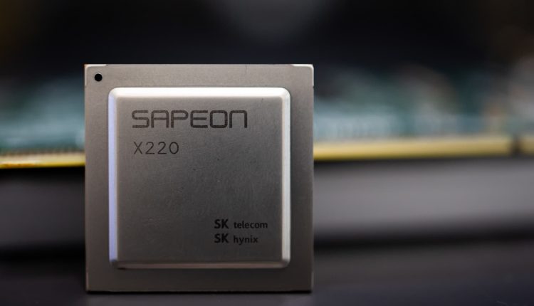  Sapeon, Nvidia's rival, is targeting a $400 million valuation;  plans new AI chip

