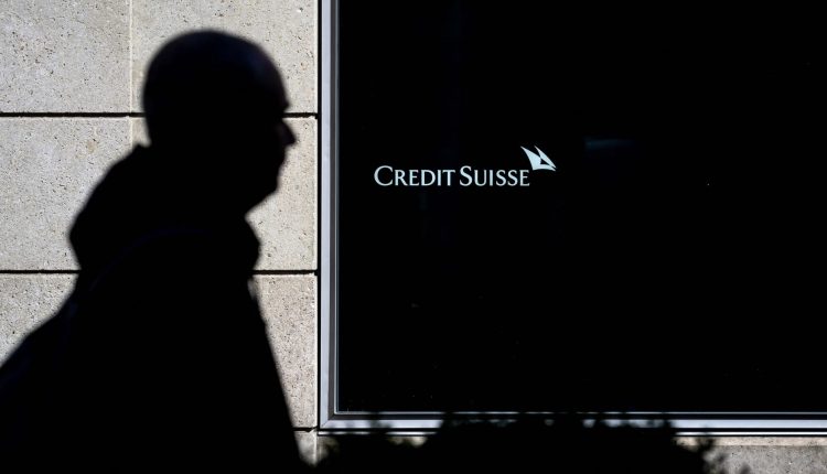 Financials fall as Credit Suisse becomes the sector's latest crisis

