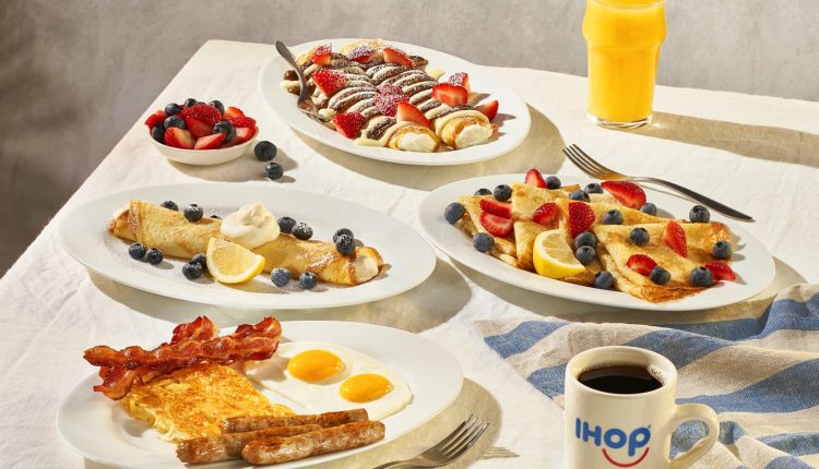 IHOP revamps the menu, adding Cinn-A-Stack pancakes and savory crepes

