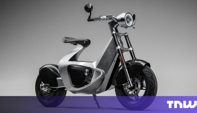Swedish startup presents first "origami" e-motorcycle - and costs 15,000 euros

