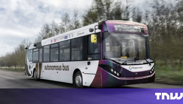 The world's first self-driving bus fleet will soon hit the streets of Scotland

