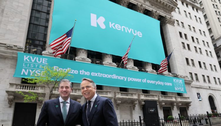 KVUE begins trading on the NYSE

