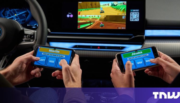 BMW's new electric 5 Series lets you play games while charging the car

