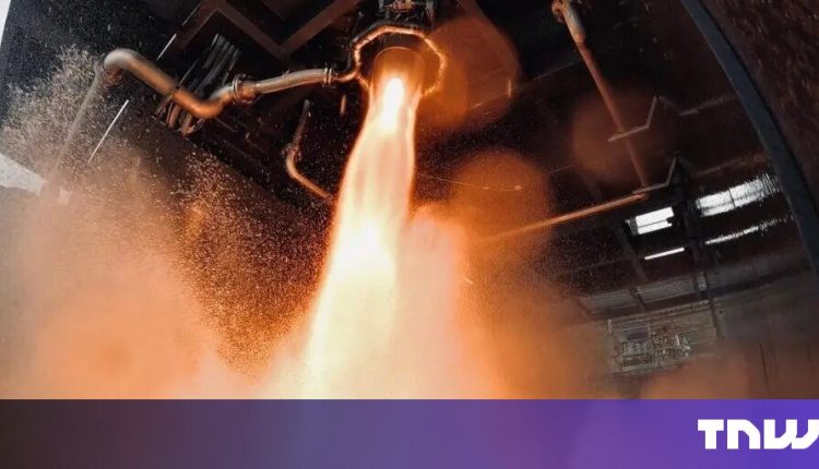 3D-printed rocket engine revs up for orbital launch in Scotland

