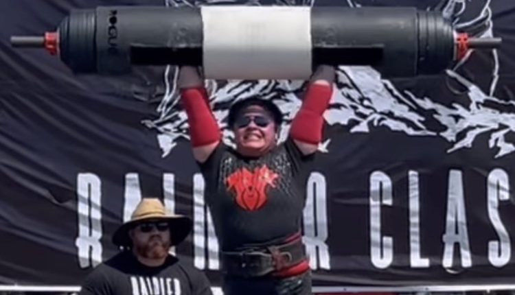 Inez Carrasquillo sets world record for lifting wood with 145.9 kilograms (321.6 pounds).

