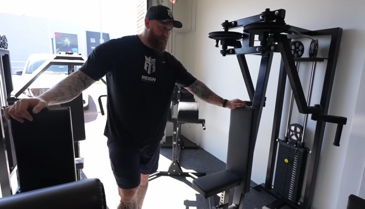 Hafthor Bjornsson unveils gym expansion - $116,000 worth of machines and equipment

