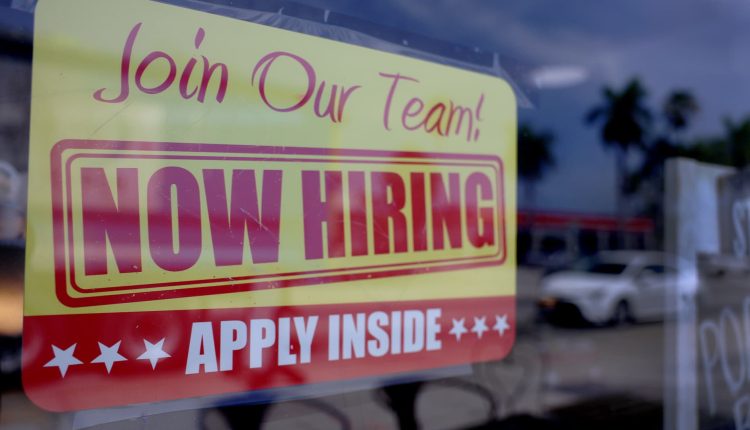 187,000 jobs added, fewer than expected