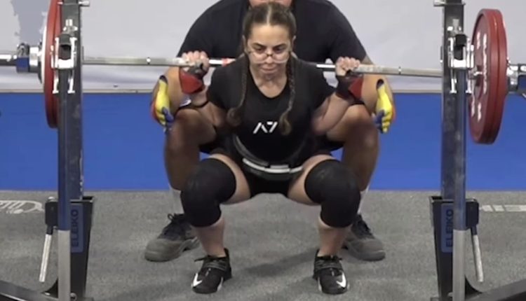 Elisa Misiano (52 KG) Sets Sub-Junior World Record with 138.5-Kilogram (305.3-Pound) Squat