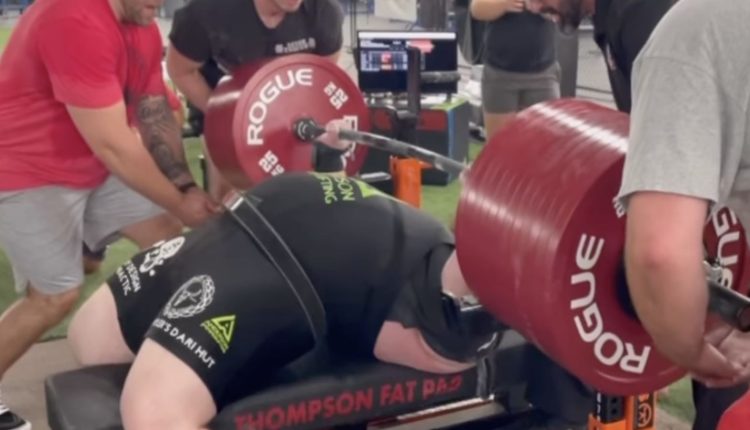 Jimmy Kolb Breaks All-Time World Record with 635.4-Kilogram (1,401-Pound) Bench Press — Heaviest Lift in Powerlifting History
