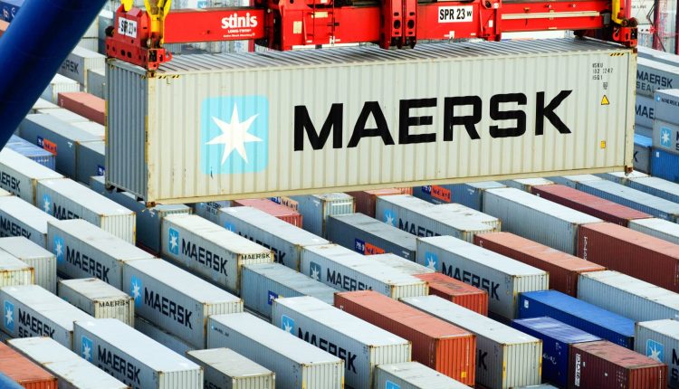 Shipping giant Maersk unveils first vessel operating on green methanol