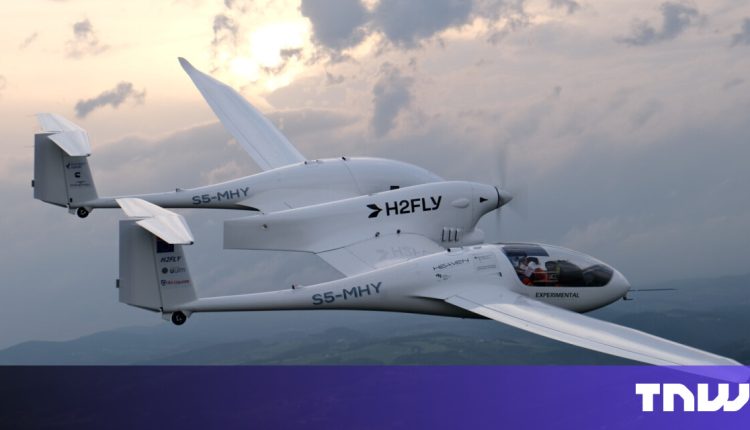 World’s first crewed liquid hydrogen plane takes off