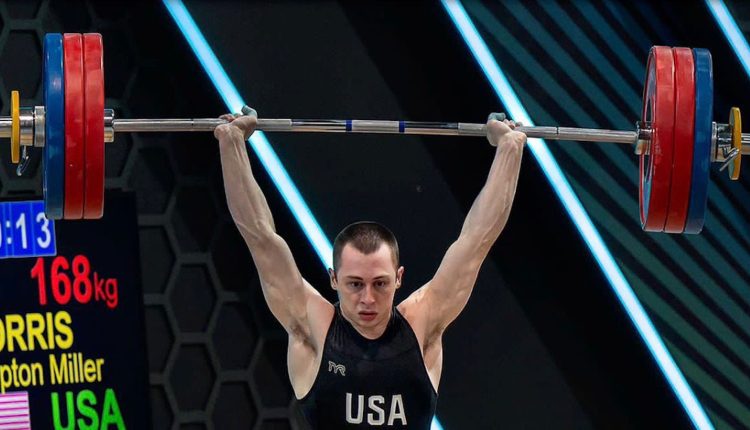 Hampton Morris (61KG) Sets Junior World Record with 168-Kilogram (370.4-Pound) Clean & Jerk at 2023 World Weightlifting Championships