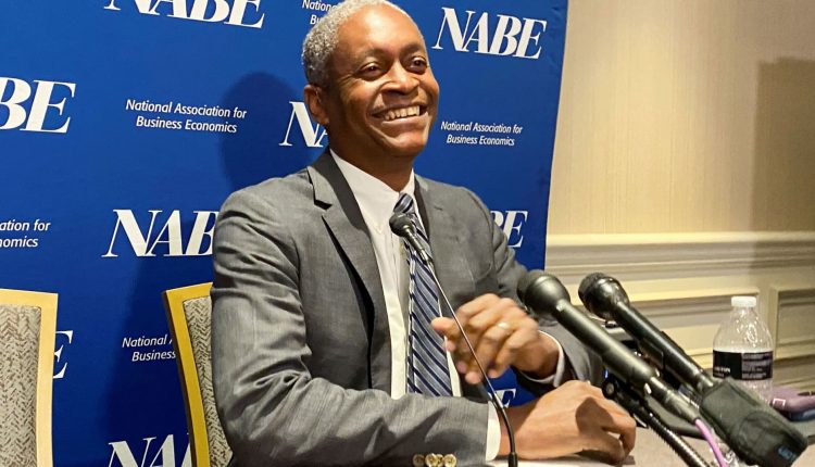 Fed's Raphael Bostic doesn't foresee rate cuts coming until 'late 2024'