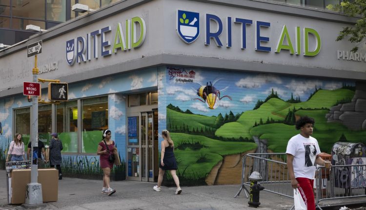 Rite Aid files for bankruptcy amid slowing sales, opioid litigation