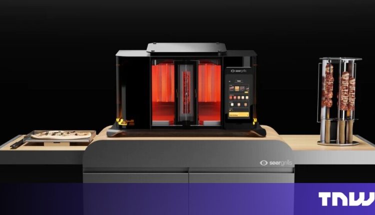 This blisteringly hot AI-powered grill cooks food ‘up to 10x faster’