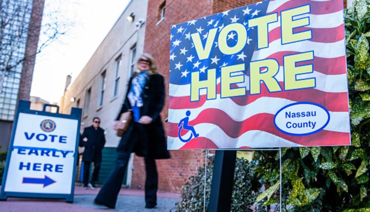 NY voters brave snow in special election to replace ex-Rep. George Santos