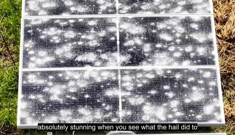 Hailstorm in Texas destroys thousands of acres of solar farms – Watts Up With That?