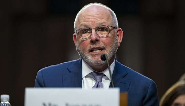 CVS is replacing CEO Karen Lynch with Managing Director David Joyner

