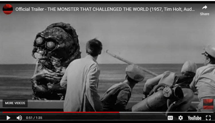 “The monster that challenged the world” – is that clear?

