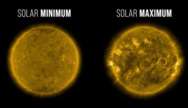The sun has reached its solar maximum and could last for a year

