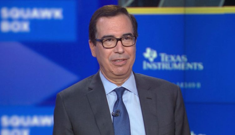 Mnuchin says Trump's top priorities will be tax cuts and tariffs

