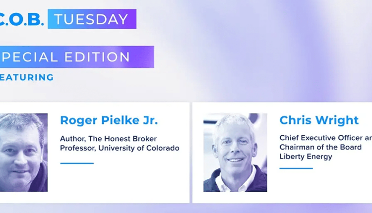 “There is a design problem in climate policy” with Dr. Roger Pielke Jr. and Chris Wright, Liberty – Watts Up With That?

