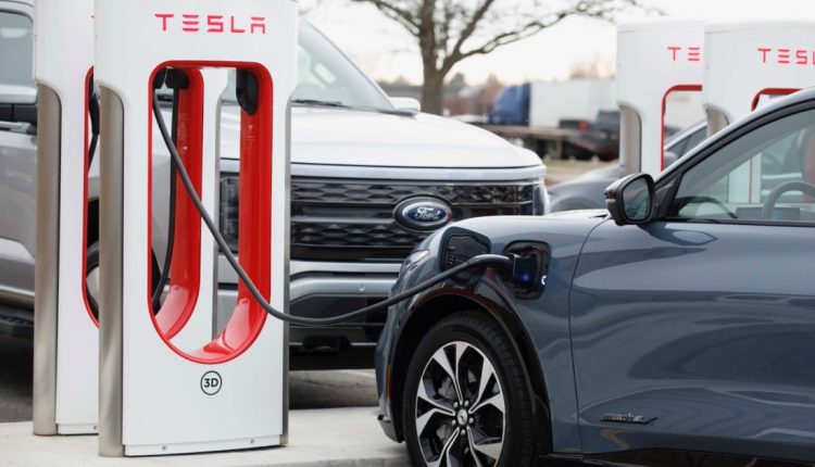 Ford is shipping new adapters for Tesla's SuperCharger network

