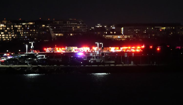 American Airlines Jet collides with a military helicopter near the Airport DC

